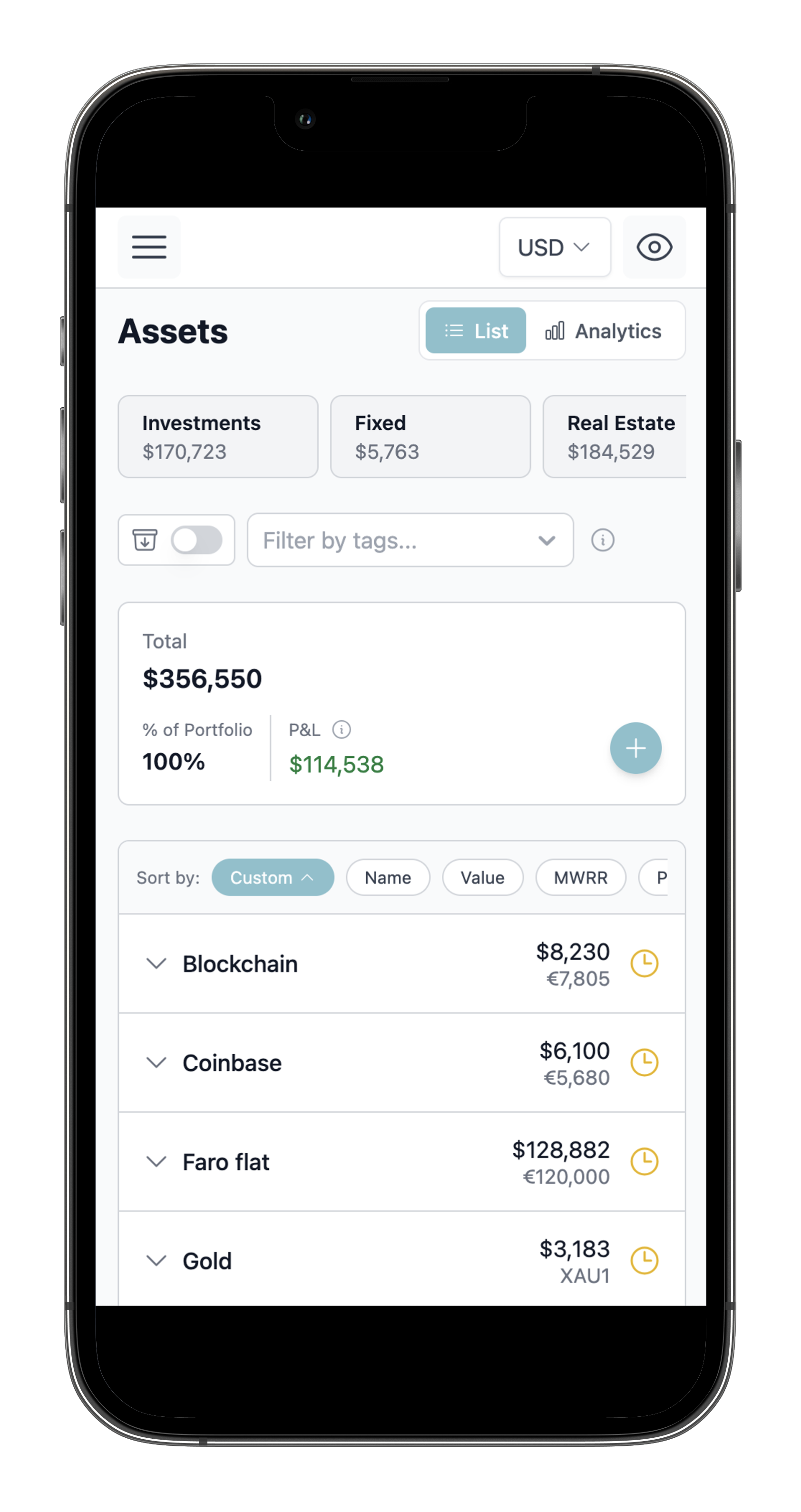 NetFiscus app on mobile